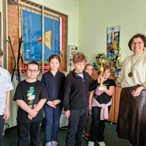 Międzyszkolny Turniej w Warcabach 64-polowych